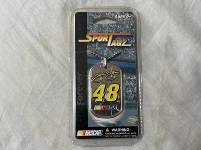 Jimmie Johnson 2006 NASCAR Sport Tagz sin cuello Foto 1 de 2