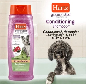 Hartz Groomer's Best Conditioning Dog Shampoo, Tropical Breeze, 18 fl oz - Picture 1 of 2