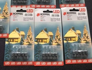 10x LED Ersatzbirnen mini Lichterkette 3V 0,1-0,5W klar Warmweiß Stecksockellamp - Bild 1 von 4