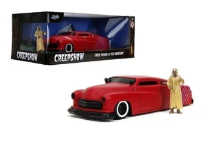 Jada 1951 Mercury Matt Red with Purple Stripes and Creep Diecast Figure... - Picture 1 of 6