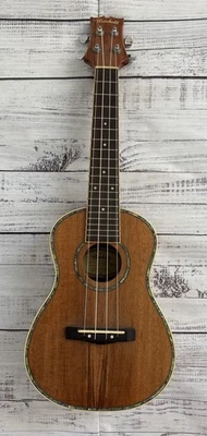 Mitchell MU-100/N Koa Concert Acoustic Ukulele MU-100 Abalone - Image 1 of 4