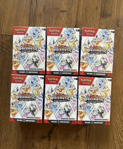 6x Pokemon TCG Prismatic Evolutions Booster Bundle - Neu Factory Sealed - Bild 1 von 1