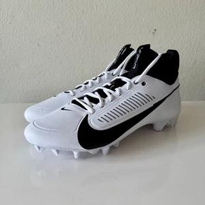 Nike Vapor Edge Pro 360 2 Football Cleats (White/ Black) US 14 Wide FN7760-100 - Picture 1 of 7