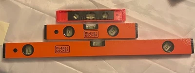 BLACK+DECKER Level Set, 9 in., 12 in., 24 in., 3-Pack - BDHT42002 - Image 1 of 2