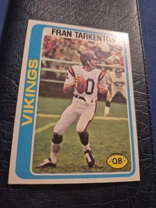 1978 Topps Fran Tarkenton #100 - Picture 1 of 1