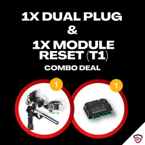 1DS 1M (1X Dual, 1x SRS) CINTURÓN DE SEGURIDAD SRS EEPROM MÓDULO RESTABLECIMIENTO COMBO OFERTA - Imagen 1 de 5