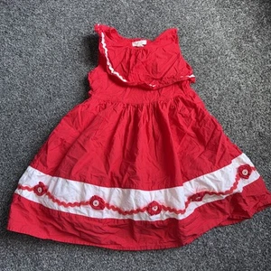 Girls Pumpkin Patch Red Dress Age 5 - Picture 1 of 5