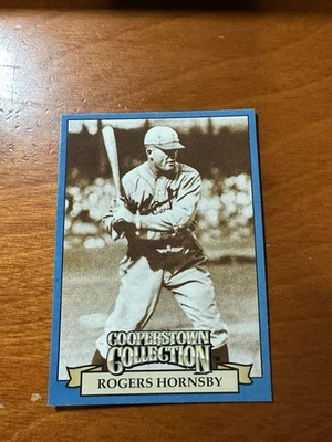 ROGERS HORNSBY 1996 KENNER STARTING LINEUP CARD COOPERSTOWN COLLECTION-CARDINALS - Image 1 of 2