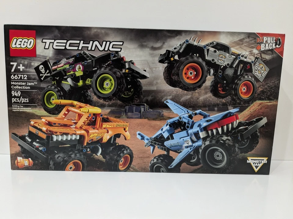 LEGO TECHNIC: Monster Jam Collection 66712 Nuevo Sellado de Fábrica Juego Retirado Foto 1 de 2