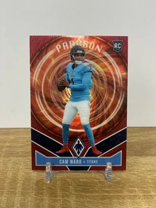 2025 Panini NFL Phoenix Cam Ward RED PARALLEL Rookie Card 146/249 - Bild 1 von 2