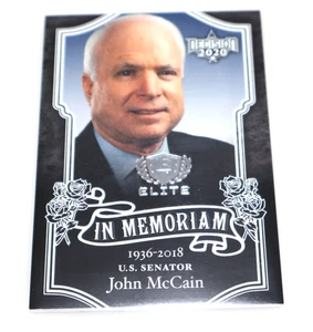 Decisión 2020 Elite In Memoriam EE. UU. Senador John McCain #E1 - Imagen 1 de 2
