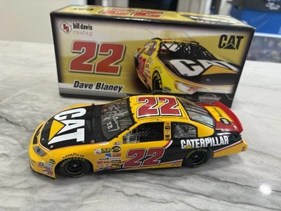 AUTOGRAPHED Dave Blaney 2007 Caterpillar CAT Nascar 1/24 Diecast Action Toyota  - Image 1 of 4
