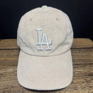 Gorra de béisbol retro de los Dodgers de Los Ángeles unisex OSFA beige pana MLB - Imagen 1 de 12