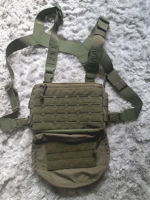 Emerson Micro Multi Mission Light Chest Rig Harness Ranger Green, Airsoft Vest - Image 1 of 2