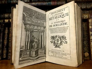 1690 SUPPLEMENT TO THE METALLIC HISTORY OF THE REPUBLIC OF HOLLAND  - Picture 1 of 12