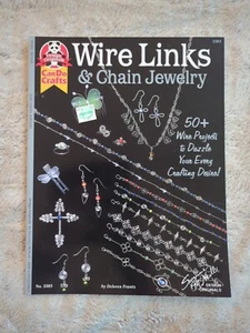 Vtg Rare Design Originals Wire Links & Chain Jewelry 2000 booklet 3303 - Picture 1 of 3