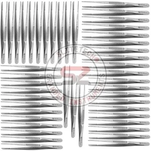 50x Pinzas De Bakey Rectas 15 cm Alicates Anatómicos Quirúrgicos Dentales - Imagen 1 de 6