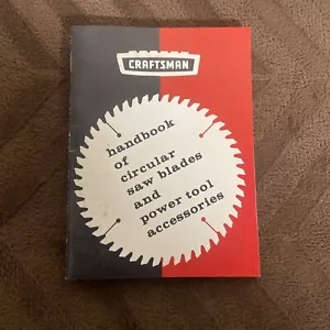 ARTIGIANO "Manuale delle lame circolari per seghetto e accessori per elettroutensili" 1971 - Foto 1 di 8