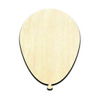 Balloon Laser Cut Out Unfinished Wood Shape Craft Supply