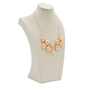 12 Inch Jewelry Display Bust, Necklace Mannequin Holder Stand for Retail, Shows - Picture 1 of 9