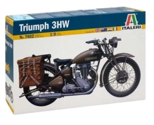 Italeri 1/9 Triumph 3HW WWII Military Motorcycle Kit 7402 New from Japan - Picture 1 of 2