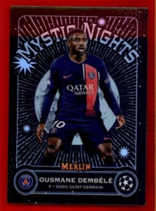 2023-24 Merlin UEFA Club Competitions Mystic Nights #MN20 Ousmane Dembele. - Picture 1 of 2