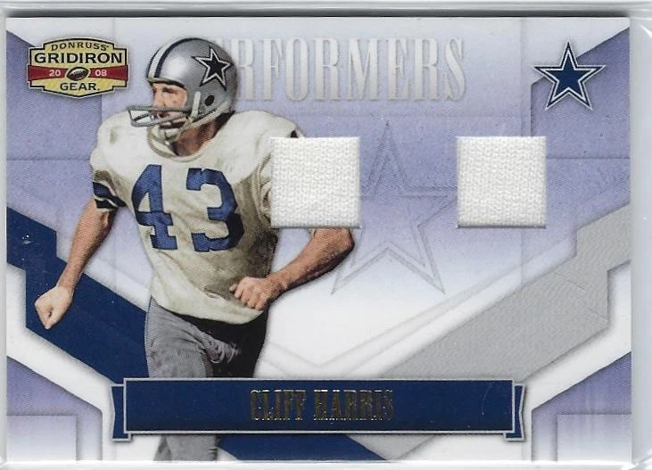 JERSEY 2008 GRIDIRON PERFORMERS JERSEY  DOUBLE CLIFF HARRIS DALLAS COWBOYS - Image 1 of 1