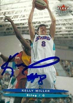 Kelly Miller autographed Basketball Card (Charlotte Sting) 2003 Fleer Ultra #38 - Image 1 of 1