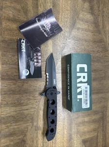 CRKT M16-14SFG Special Forces Folding Knife - 3.875" Serrated Black Tanto Blade - Picture 1 of 5