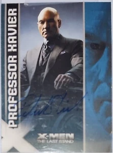 SIGNED PATRICK STEWART X-Men PROFESSOR X Chase C1 Card Autographed Marvel 2006 - Picture 1 of 5