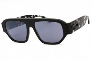 New IC! Berlin SAM A0682 790 EcoBlack Matte/Grey 57-16-145 Sunglasses - Picture 1 of 2