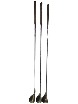 LYNX PREDATOR 1-3-5 WOOD GOLF CLUB SET RH USA CLASSIC STEEL SHAFT VINTAGE - Image 1 of 4