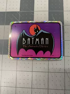 1992 Batman The Animated Series Prism Sticker Vintage Vending Machine #1 - Picture 1 of 2