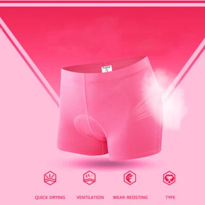 Mujeres Ciclismo Ropa Interior 3D Acolchada A Prueba de Golpes Montaña Mtb Bicicleta Pantalones Cortos S-XXXL Foto 1 de 4