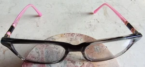 LILLY PULITZER BK ?? EYEGLASSES TORTOISE FRAMES PINK ARMS - Picture 1 of 4