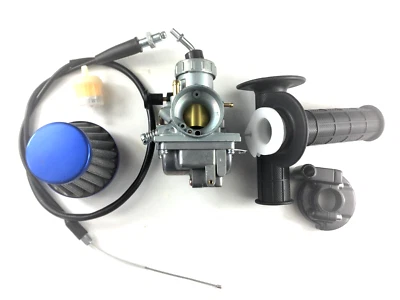 Carburetor With Air, Handle Grip & Throttle Cable For Yamaha YZ80 1974-2001 Carb - Image 1 of 3