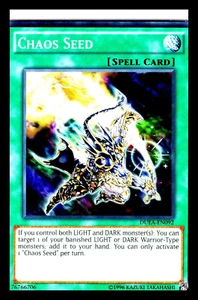 A133 YUGIOH SPELL CHAOS SEED DUEA-EN092 - Picture 1 of 1