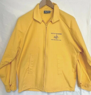 Винтажная куртка NASA Shuttle Team Member Angeltown 1980-е США на палубе, размер средний - Изображение 1 из 4