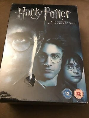 Harry Potter The Complete 8-Film DVD set Collection Region 2 Warner Bros Sealed - Image 1 of 4