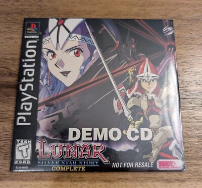 Lunar Silver Star Story Complete Demo CD - Sony PlayStation PS1 BRAND NEW - Image 1 of 2