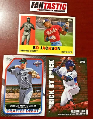 2022 Topps Pro Debut Insert YOU PICK Brick by Brick MiLB Legends, Draftee Debut - Image 1 of 2