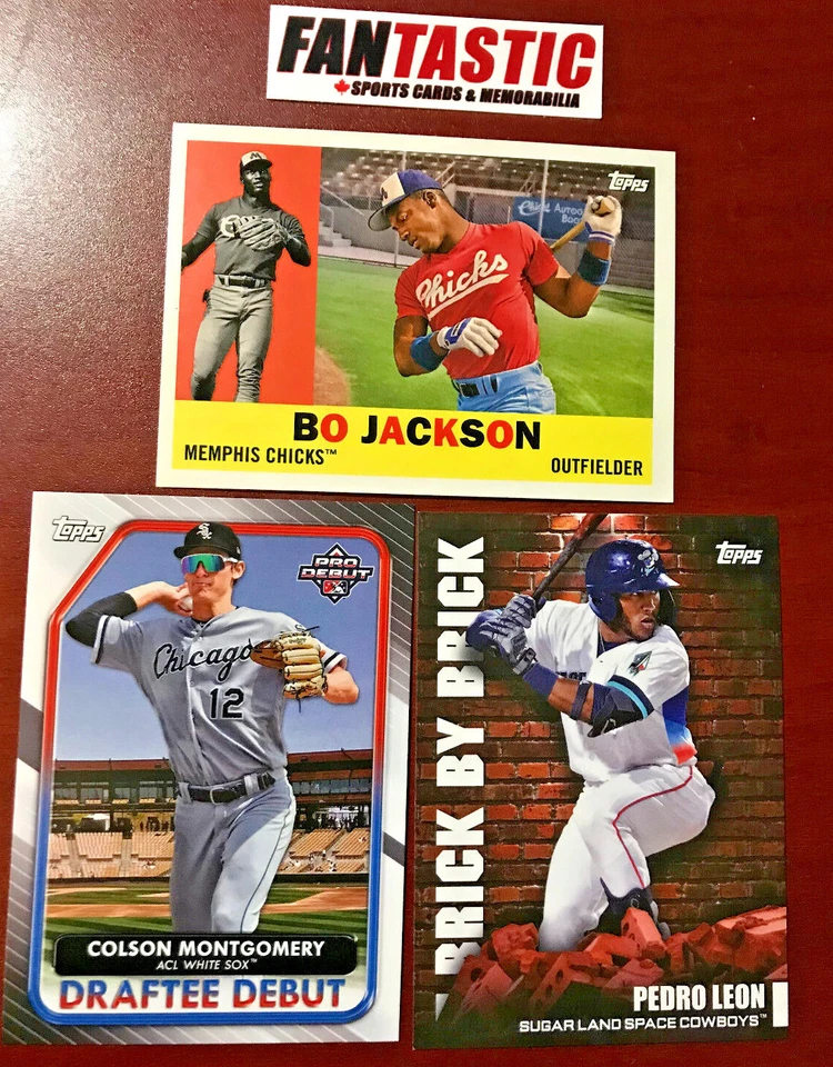 2022 Topps Pro Debut Insert YOU PICK Brick by Brick MiLB Legends, Draftee Debut - Image 1 of 2