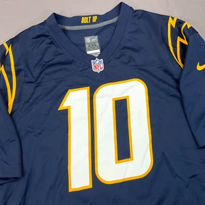New Nike Justin Herbert Los Angeles Chargers NFL Game Jersey Men's Sz 2XL $130 - Picture 1 of 10