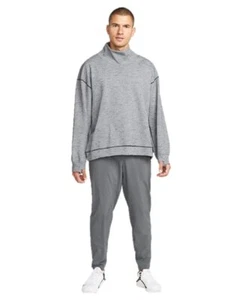 NIKE Para hombres Ropa Deportiva Yoga Top Gris Jaspeado Gimnasio Hombres Talla Grande L - Imagen 1 de 1