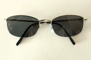 CARTIER SANTOS TITANIUM HALBRAND SONNENBRILLE Palladium Finish Gläser graugrün - Bild 1 von 11