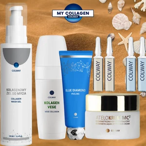 Colway Combination Skin - Platinum Set Collagen Vege, BD Scrub,MC2 Cream,spectru - Picture 1 of 7