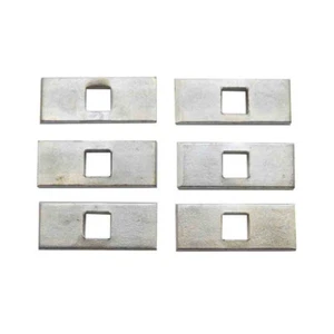 Trailer Hitch 6 Block Plate Kit with (2) 1/2" Fishwires (BPK-5-FW) - Foto 1 di 3