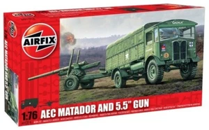 Airfix AIR01314V Aec Matatdor & 5.5" Gun (1/76) New - Picture 1 of 1