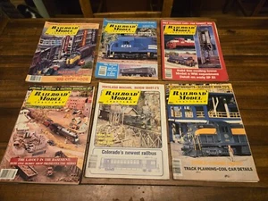 Lot of 6  Railroad Model Craftsman Magazines -  1988   -- Set 13 - Picture 1 of 9