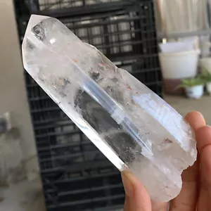 263g Natural white transparent Clear Quartz Crystal Cluster Mineral Healing C114 - Picture 1 of 13